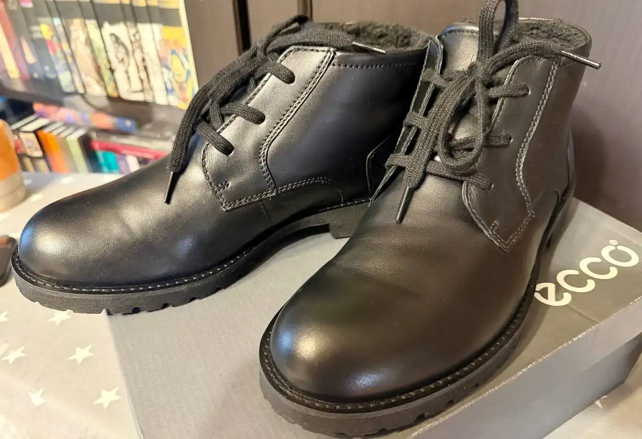 Мужские ботинки ECCO JAMESTOWN 42 размер новые