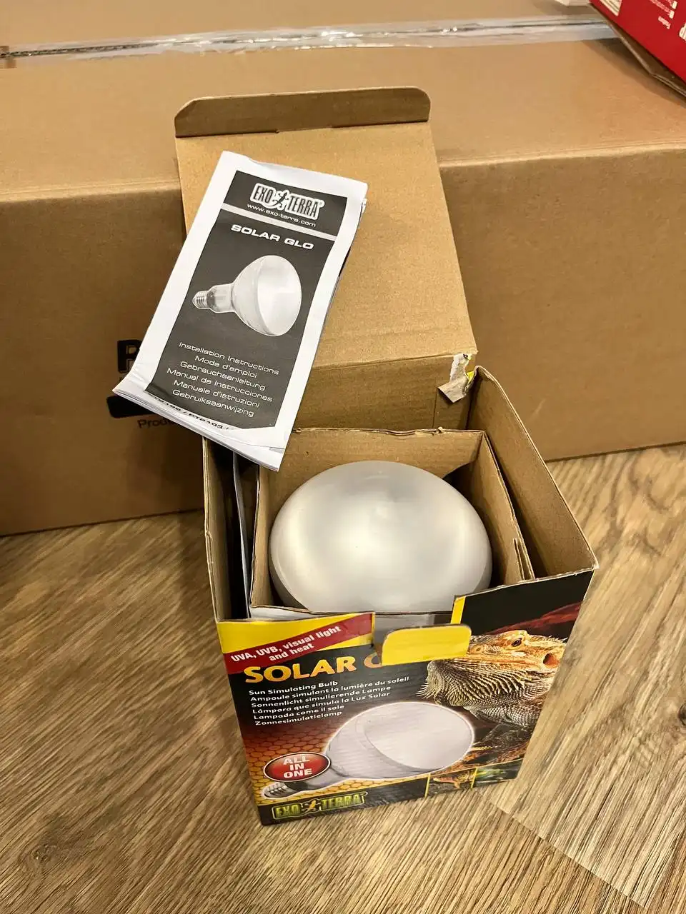 Лампа для террариума