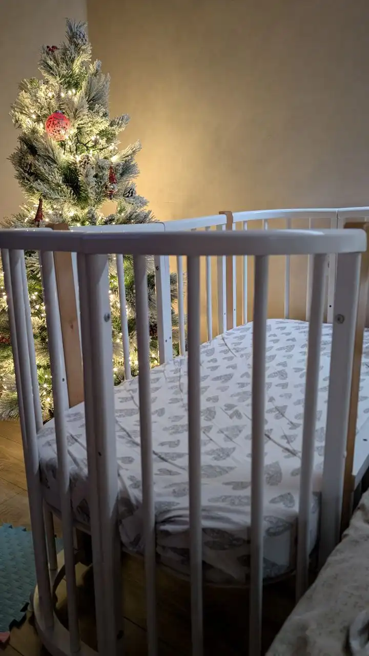 Кроватка-трансформер с новыми матрасами