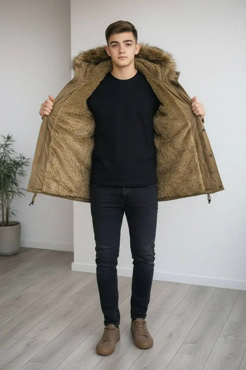 Парка подростковая новая размер 46-48