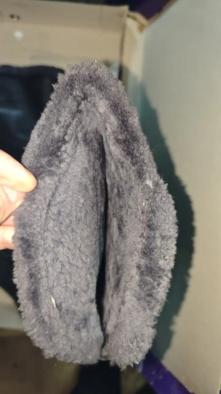 Женские сапоги кожаные с натуральным мехом 39 размер