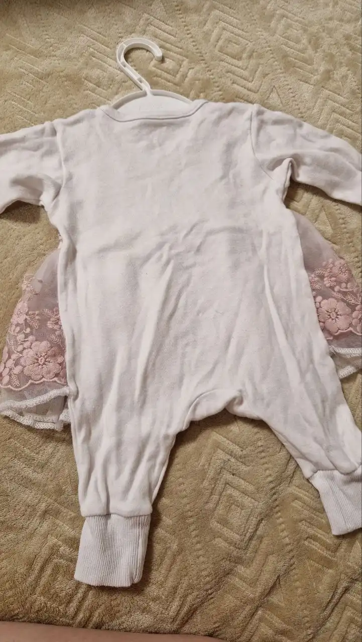 Боди-платье и чепчик для крещения - Детская одежда (Одежда) в Химки