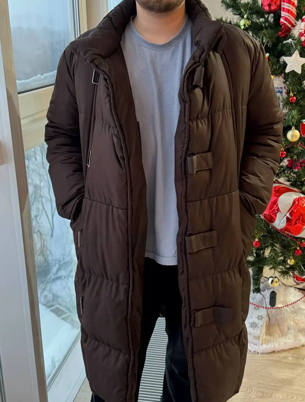 Продажа шоколадного пуховика Kokoslook - Верхняя одежда (Одежда) в Химки