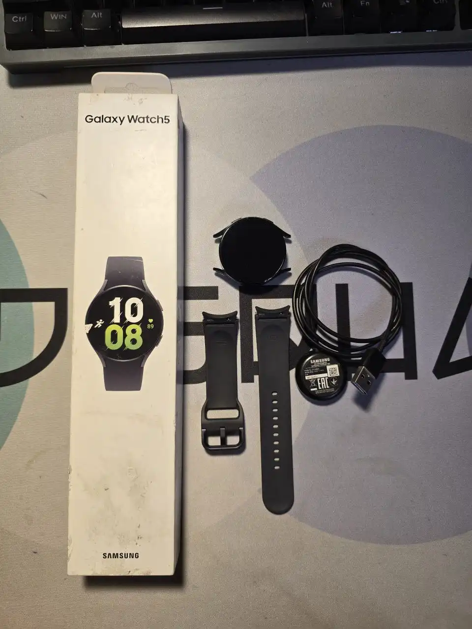 Продам Samsung Galaxy Watch 5 44mm Gray - Смарт-часы (Электроника) в Химки