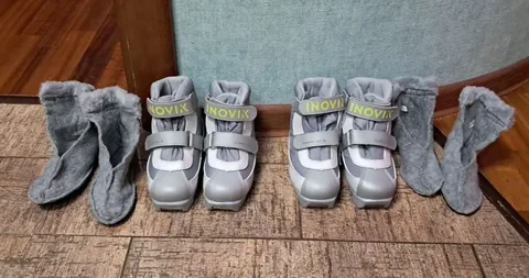 Лыжные ботинки детские - частное объявление в Химки