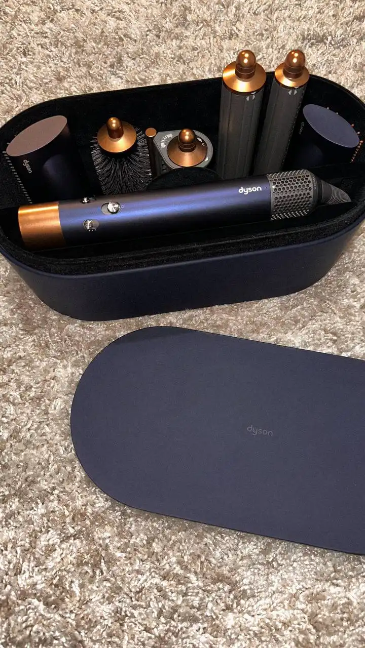 Стайлер Dyson AirWrap Complete Long HS05 Dark Blue/Copper с кейсом - Барахолка в Химки