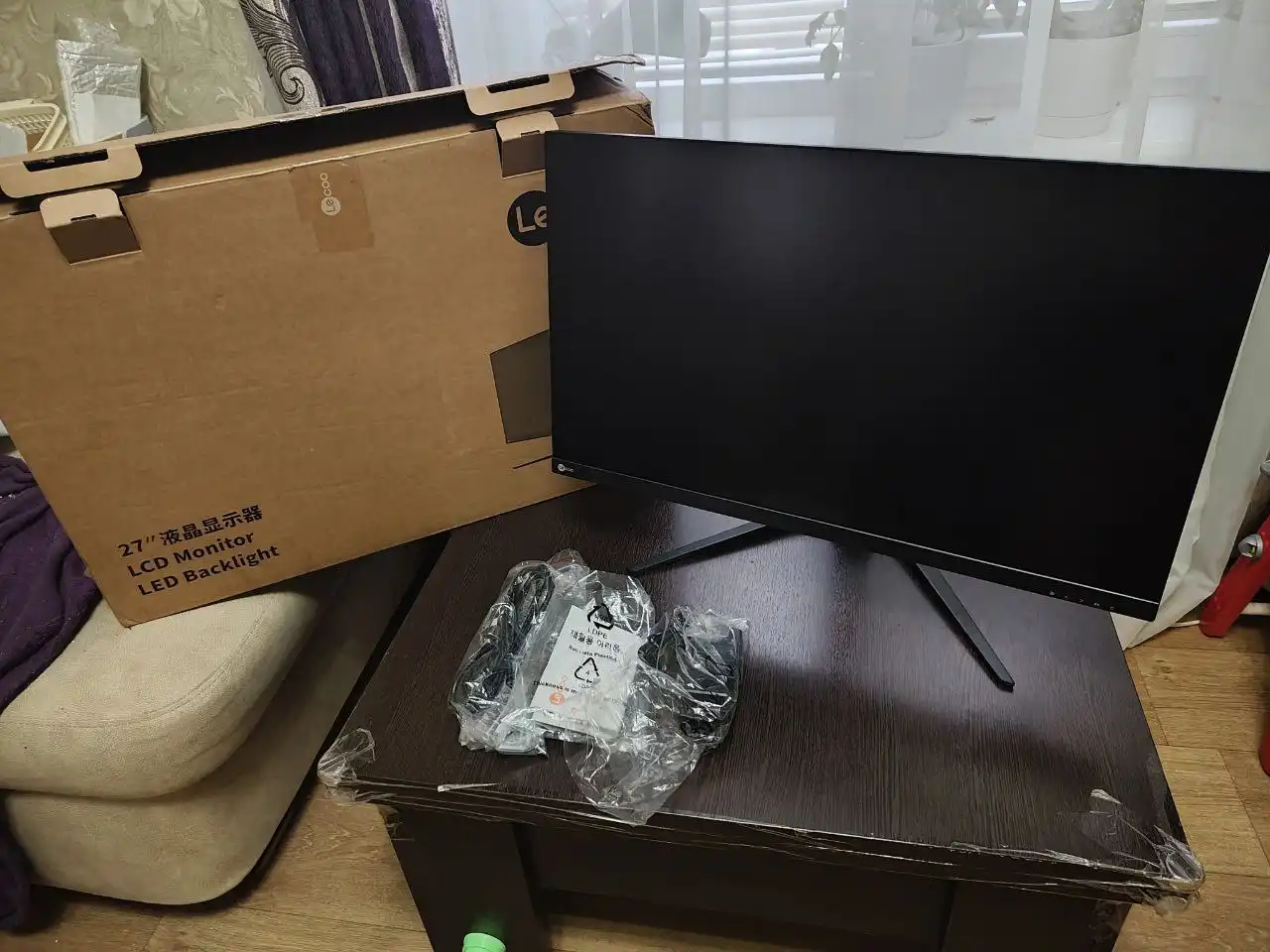 Игровой монитор Lecoo n2721u от Lenovo - Мониторы (Электроника) в Химки