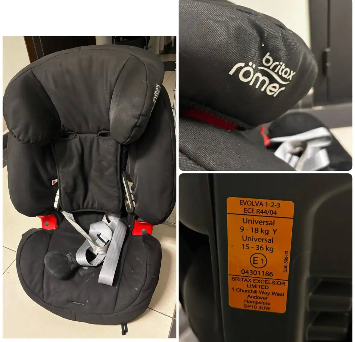 Детское автокресло Britax Römer Evolva 1-2-3 - Автокресла (Товары для детей) в Химки