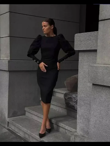 Платье футляр с открытой спиной 46 размер - Женская одежда в Химки