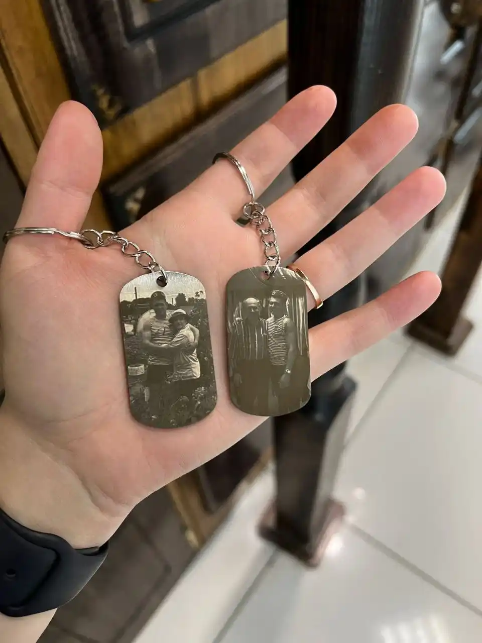 Фотогравировка в городе