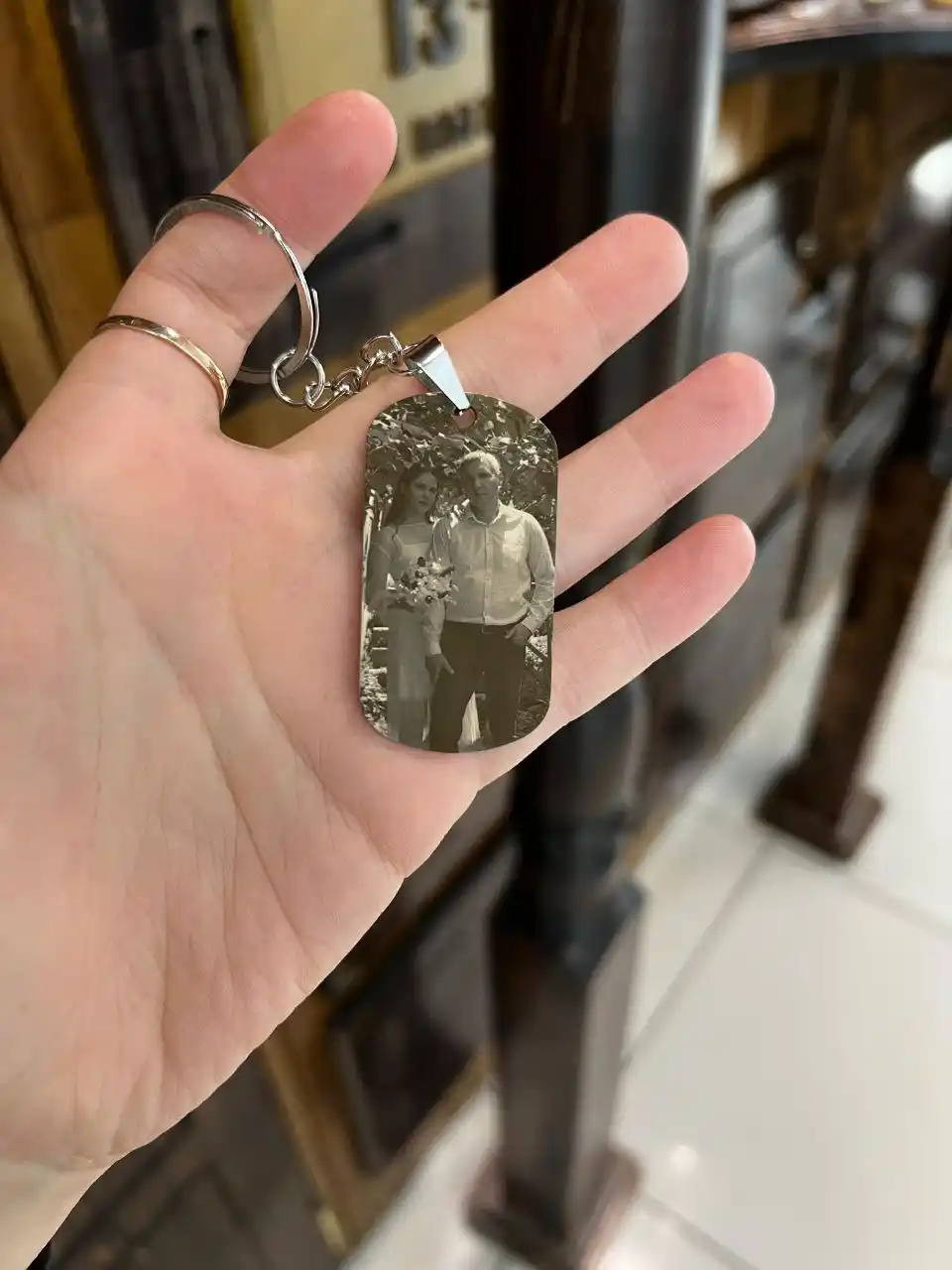 Фотогравировка в городе