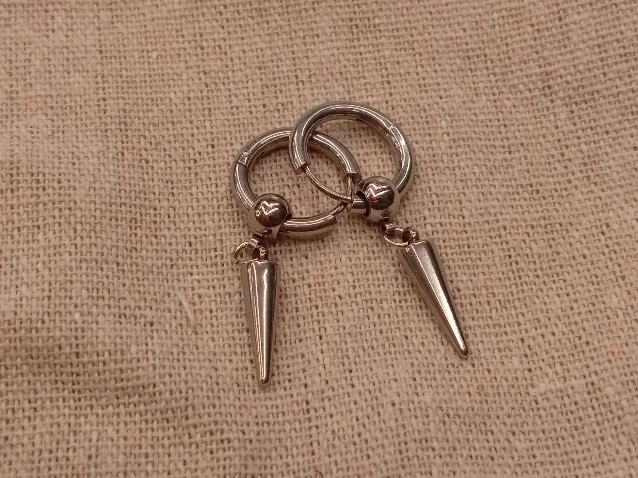 Пусеты и серьги из ювелирной стали