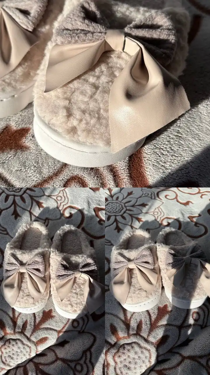 Новые теплые тапочки с биркой