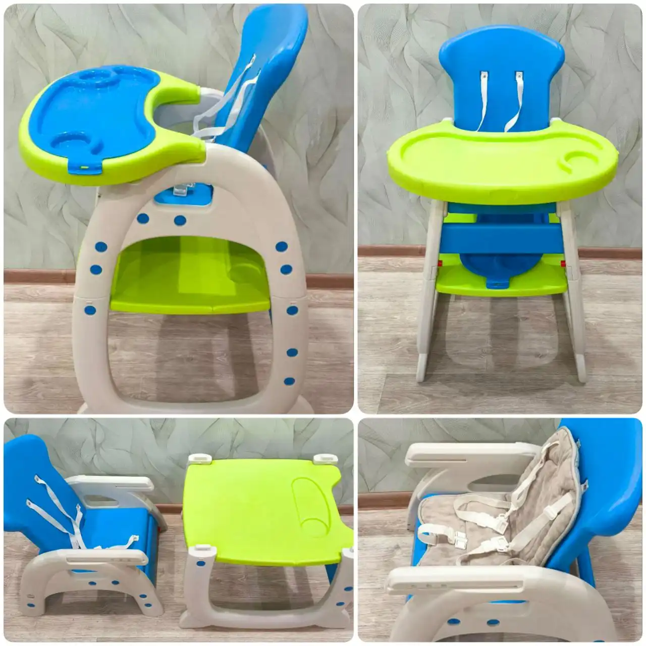 Детский стул для кормления Babyton 2 в 1