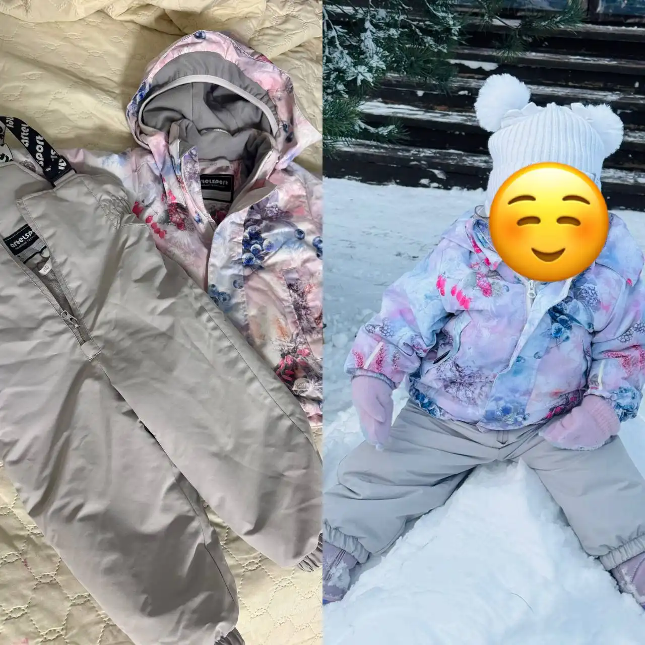 Продам зимний мембранный костюм Artel размер 80