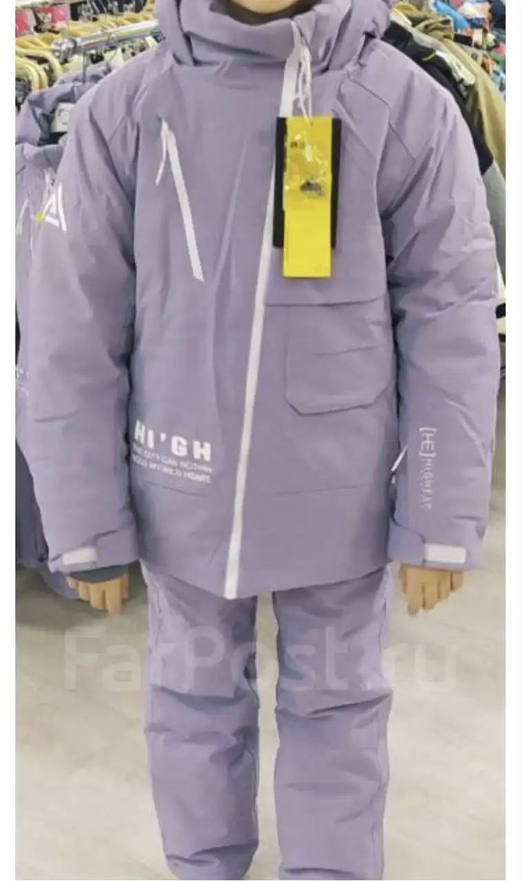 Детский зимний костюм для девочки 10-12 лет