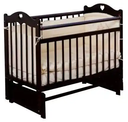 Детская кровать-качалка с ортопедическим матрасом