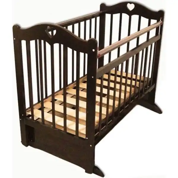 Детская кровать-качалка с ортопедическим матрасом