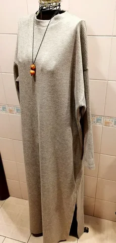 Теплое длинное платье из Турции, размер 48-52 - Одежда в Владивосток