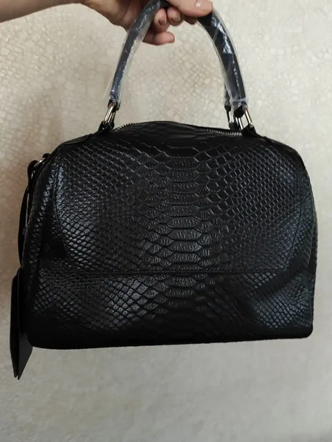 Новая кожаная сумка с сменным ремешком - Одежда в Владивосток