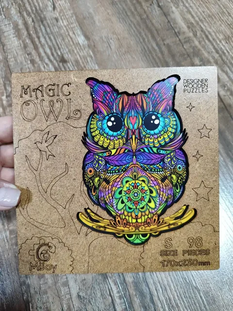 Деревянный пазл Сова в идеальном состоянии - Хобби и отдых в Владивосток
