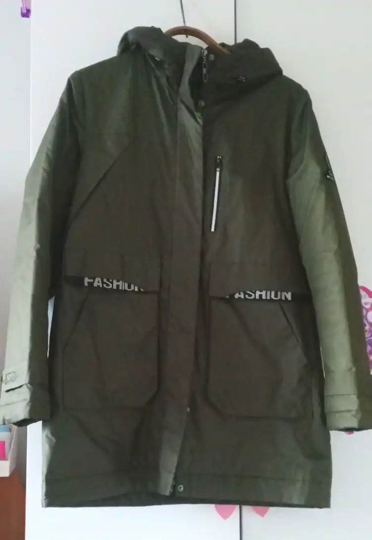 Демисизонная парка на девушку, размер 50