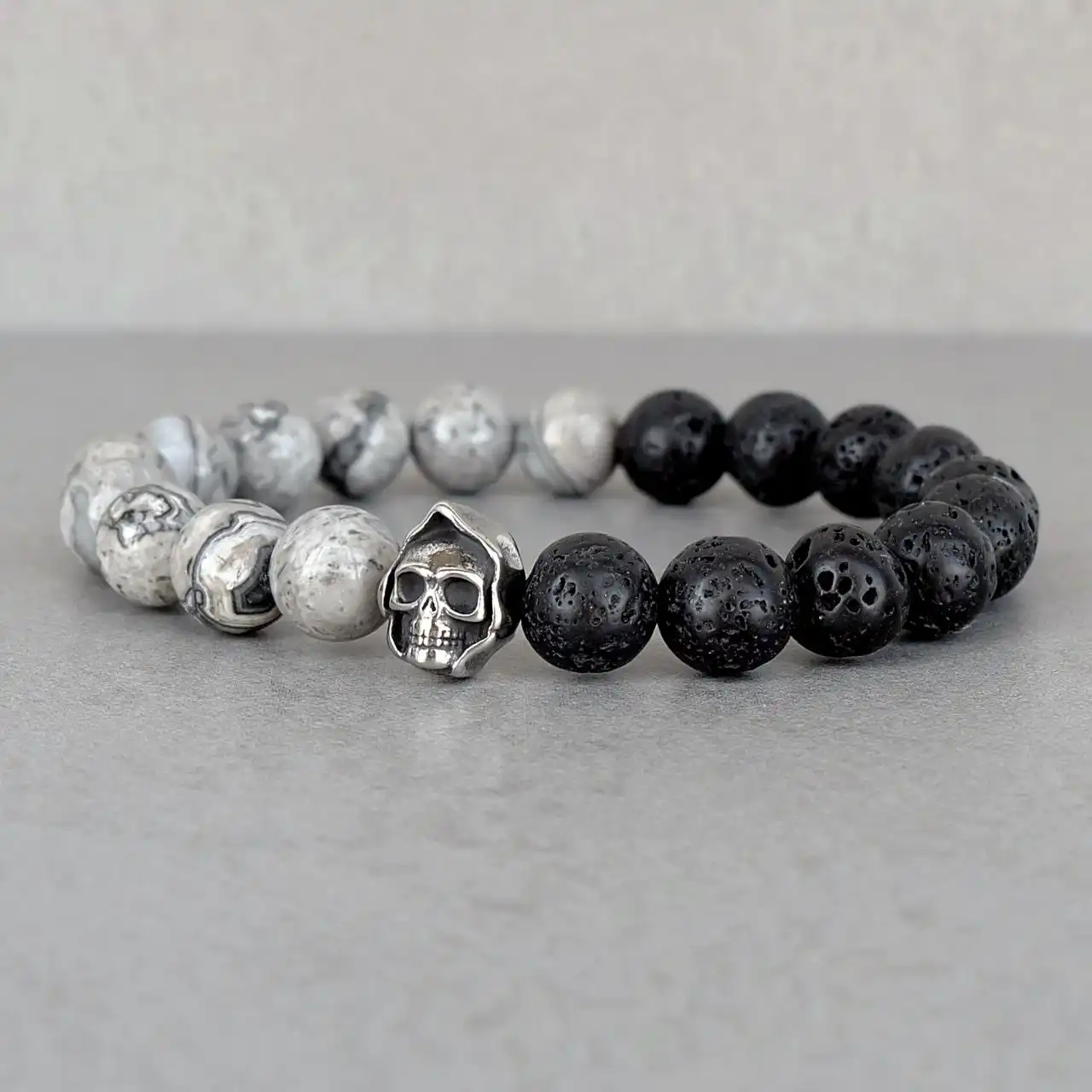 Браслеты из натуральных камней с ювелирной сталью - Барахолка в Владивосток