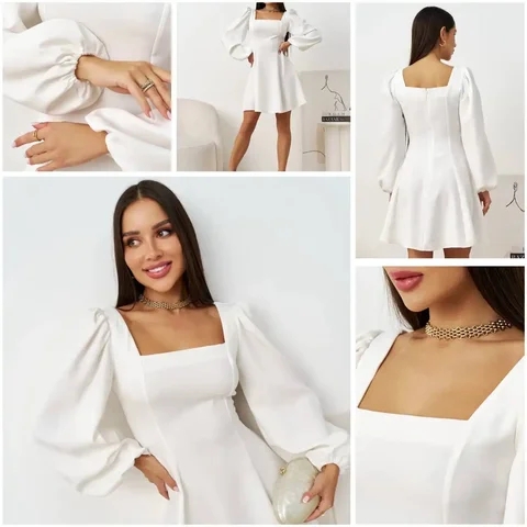 Продам новое свадебное платье белого цвета, размер 48 - Рабочая одежда в Владивосток