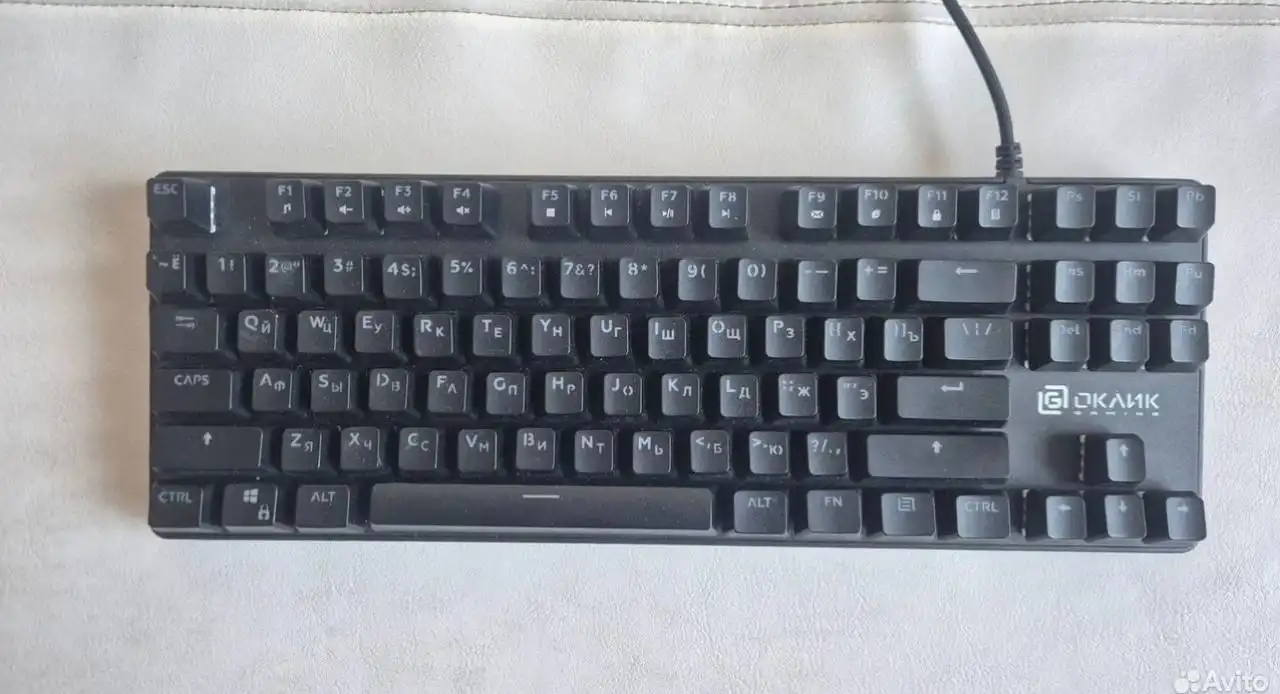 Механическая игровая клавиатура с подсветкой - Компьютерная периферия (Электроника) в Владивосток