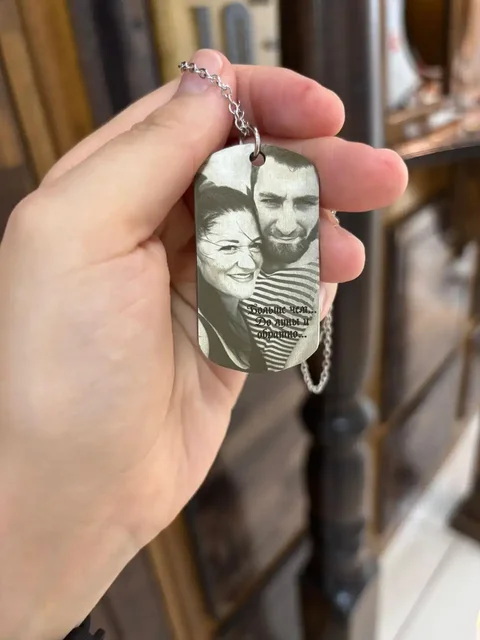 Фотогравировка на жетонах из ювелирной стали - Образовательные услуги в Владивосток