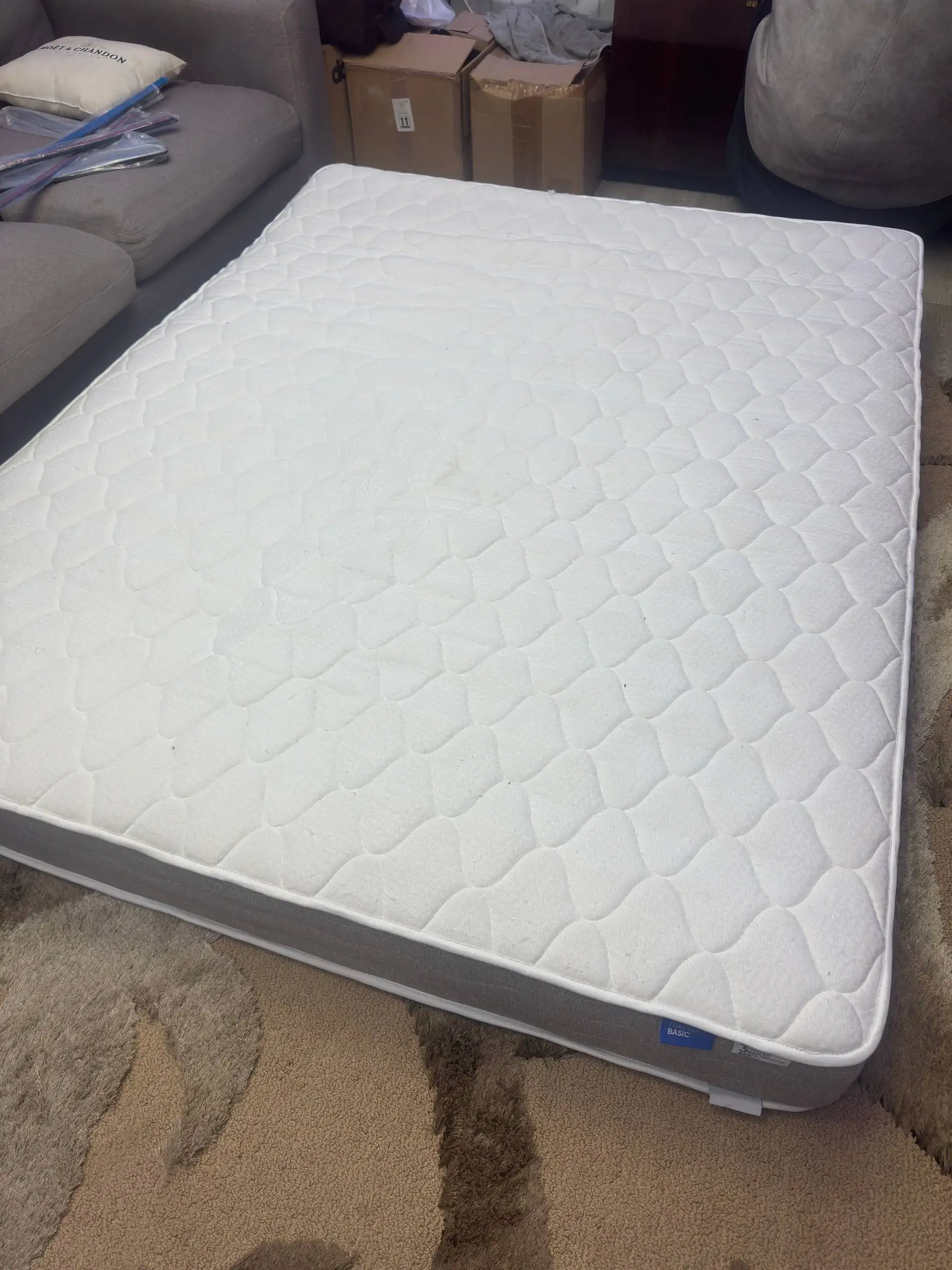 Матрас Аскона 160x200 с двумя степенями жесткости - Матрасы (Барахолка) в Владивосток