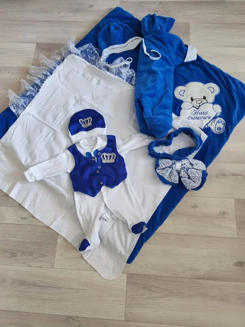 Комплект на выписку для мальчика - Товары для детей в Владивосток