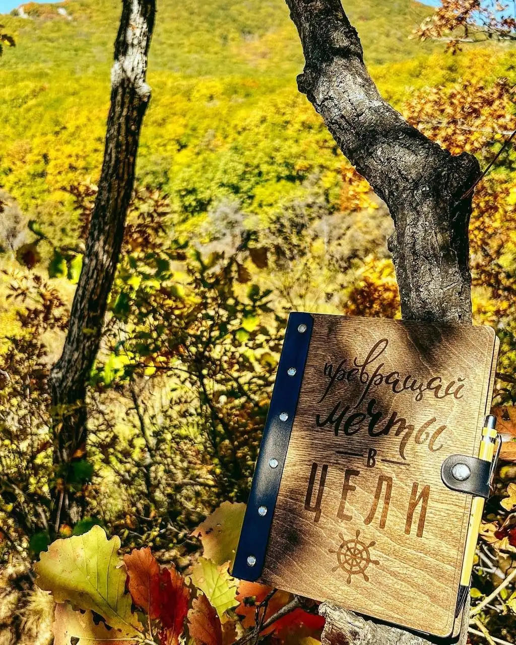 Ежедневники кожаные с гравировкой и индивидуальным дизайном - Канцелярские товары (Барахолка) в Владивосток