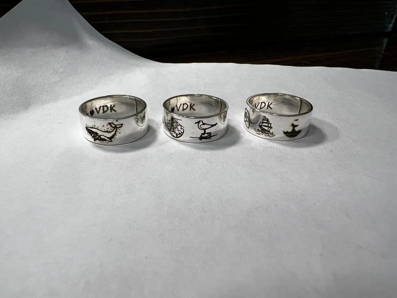 Лазерная гравировка на кольцах - Лазерная гравировка (Услуги) в Владивосток