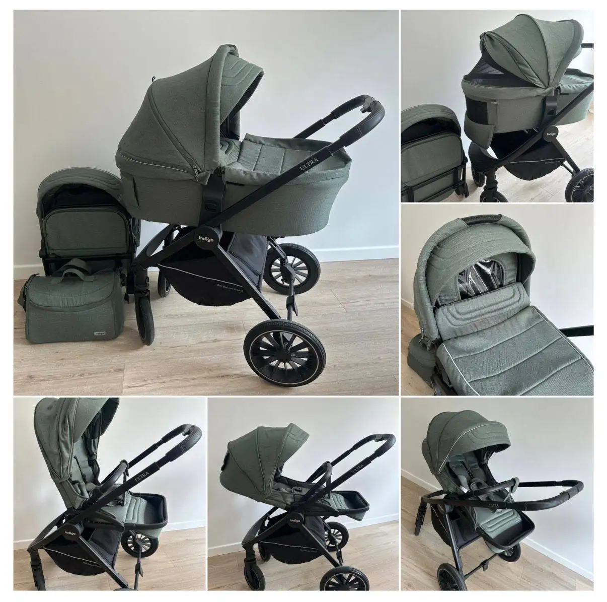 Продажа детской коляски 2в1 с аксессуарами - Детские коляски (Товары для детей) в Владивосток