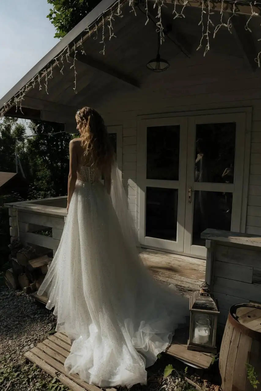 Свадебное платье, размер 40-42, б/у - Свадебные платья (Одежда) в Владивосток