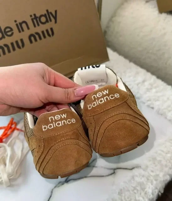 Новые натуральные кроссовки New Balance Miu Miu 36 размера - частное объявление в Владивосток