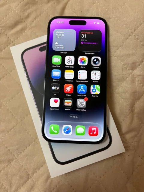 iPhone 14 Pro 256GB Deep Purple - Программное обеспечение в Владивосток