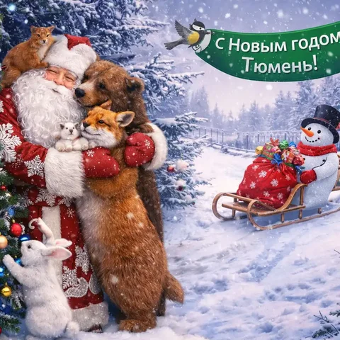 Визит Деда Мороза и Снегурочки на дом - Услуги в Тюмень