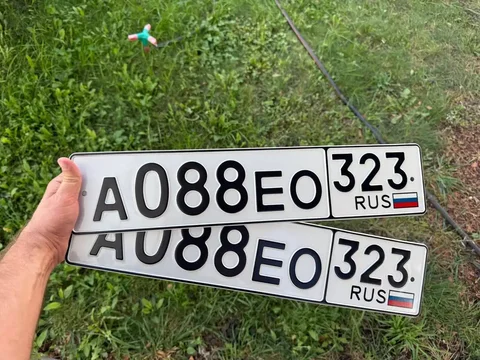 Продажа госномеров (2 шт.) - А088ЕО323, АU08Е0323 - частное объявление в Краснодар