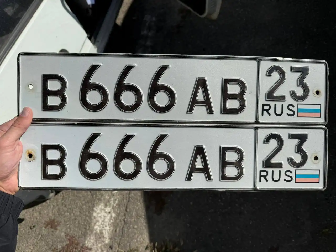 Продажа госномера В666АВ
