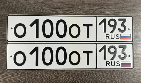 Продажа госномера 0100ОТ - Госномера в Краснодар, Сочи