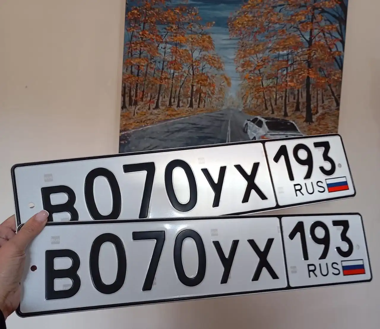 Продажа госномера В070УХ193