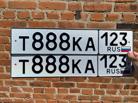 Продажа госномеров (2 шт.) - Т888КА123, Т888КА - Госномера в Краснодар