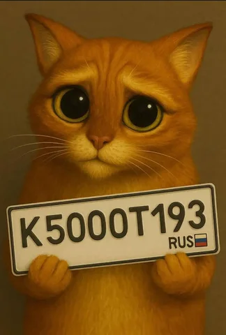 Продажа госномера К5000Т193 - Госномера в Краснодар