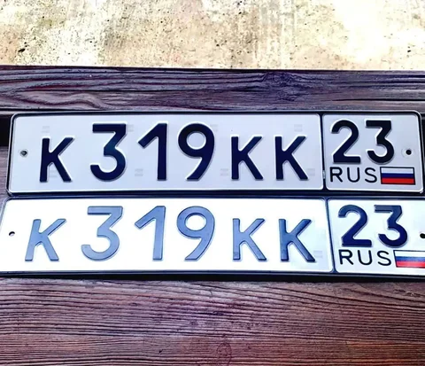 Продажа госномеров (2 шт.) - К319КК23, К319КК - частное объявление в Краснодар
