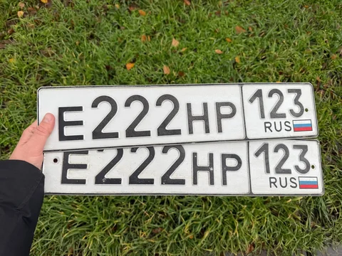 Продажа госномеров (3 шт.) - ЕZ22НР123, Е222НР123 - Госномера в Краснодар