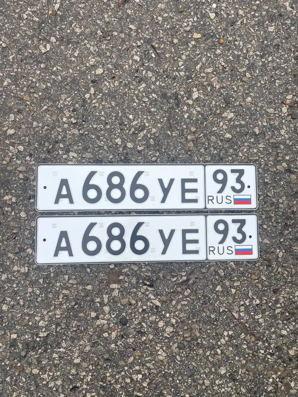 Продажа госномера А686УЕ93 - Регистрационные номера (Госномера) в Краснодар
