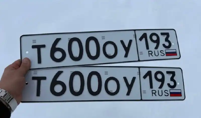 Продажа госномера Т6000У193 - Номера (Госномера) в Краснодар