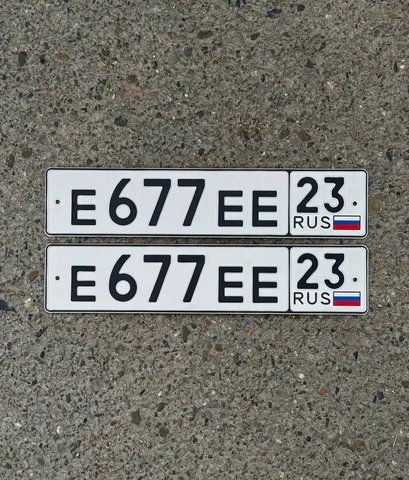 Продажа госномера Е677ЕЕ23 - частное объявление в Краснодар, Сочи